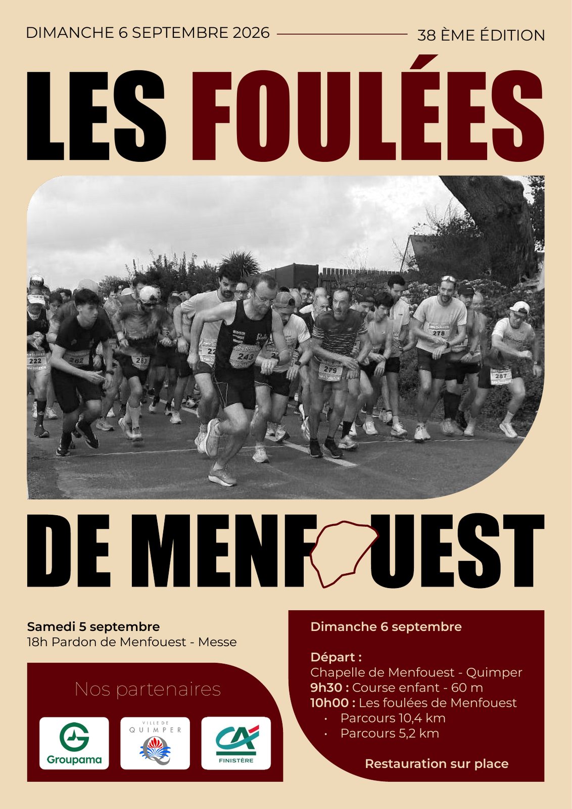 Les Foulées de Menfouest, visuel 1